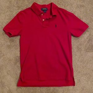 Polo Ralph Lauren Red Polo Shirt - Boys Large